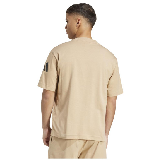 Adidas Ανδρική κοντομάνικη μπλούζα Essentials Loose-Fit 3-Bar Tee